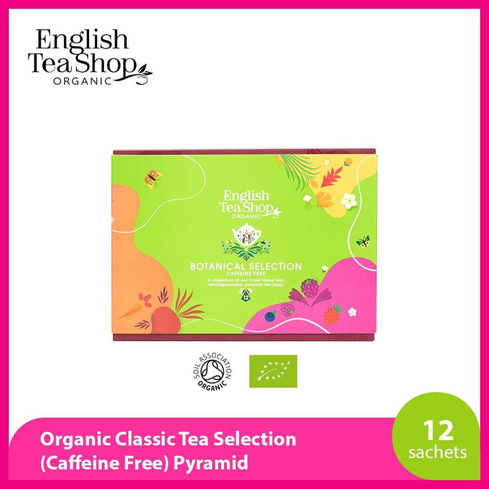 English Tea Shop Organic Botanical Selection (Caffeine Free) 12 ct Pyramid